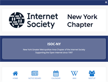 Tablet Screenshot of isoc-ny.org
